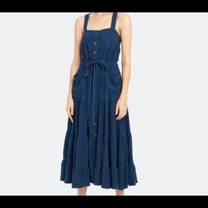 Catch the breeze maxi dress free people
